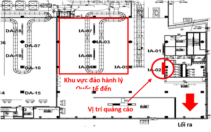 Quảng cáo pano Miền Trung - Sân bay khu vực Miền Trung