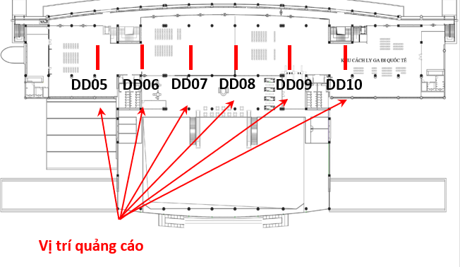 Quảng cáo pano Miền Trung - Sân bay khu vực Miền Trung