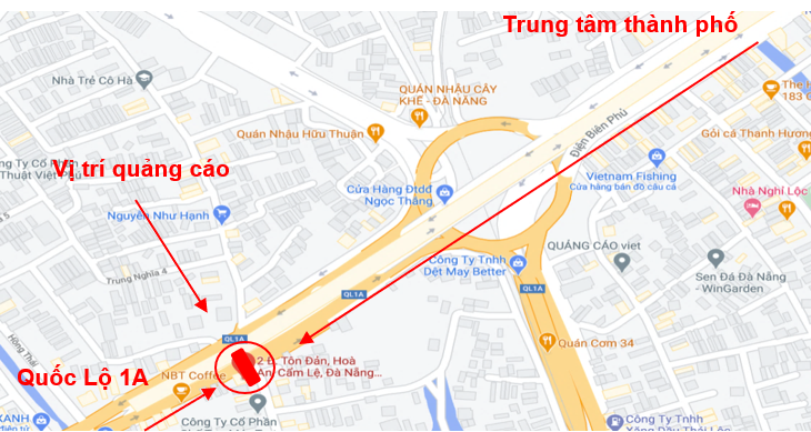 Quảng cáo pano Miền Trung - Pano Thành phố Đà Nẵng