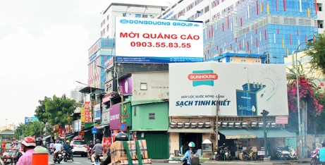 Quảng cáo pano Miền Trung - Thành phố Hồ Chí Minh 