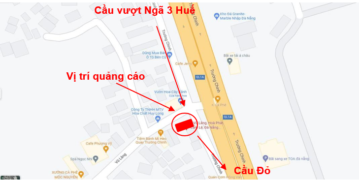 Quảng cáo pano Miền Trung - Pano Thành phố Đà Nẵng