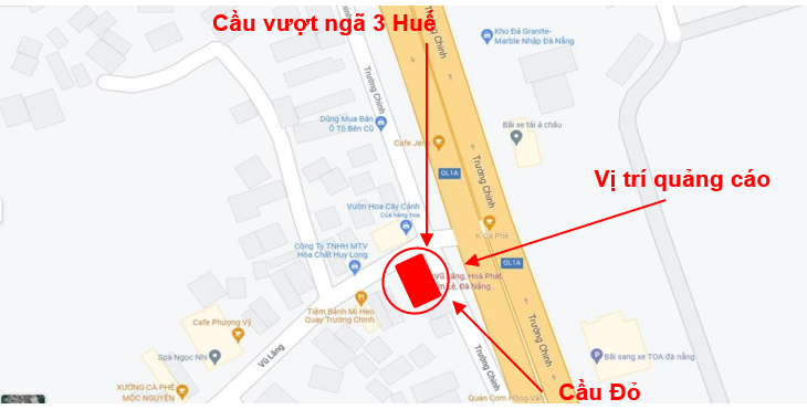 Quảng cáo pano Miền Trung - Pano Thành phố Đà Nẵng