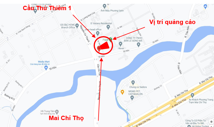 Quảng cáo pano Miền Trung - Pano khu vực Miền Nam