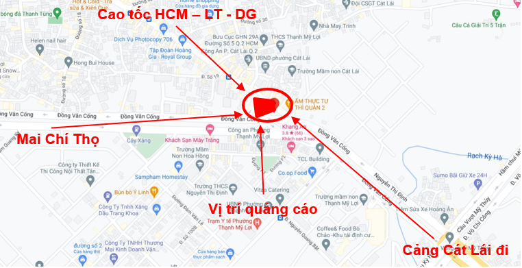 Quảng cáo pano Miền Trung - Pano khu vực Miền Nam