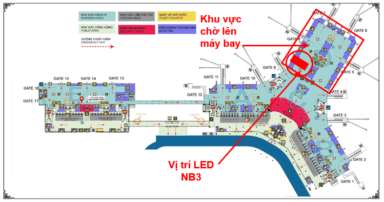 Quảng cáo pano Miền Trung - CẢNG HÀNG KHÔNG QUỐC TẾ NỘI BÀI