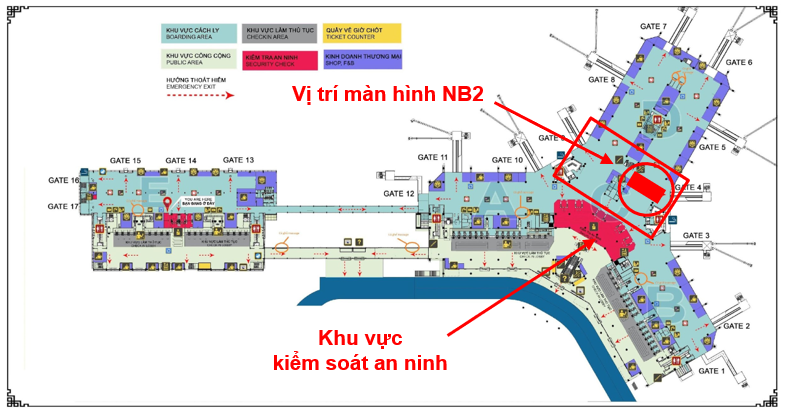 Quảng cáo pano Miền Trung - CẢNG HÀNG KHÔNG QUỐC TẾ NỘI BÀI