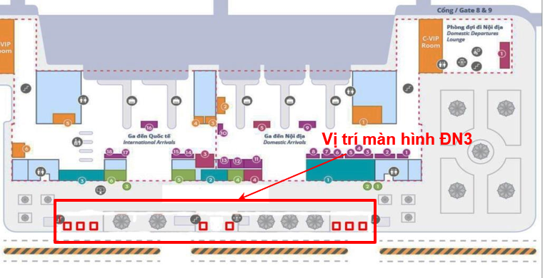 Quảng cáo pano Miền Trung - Sân bay Miền Trung