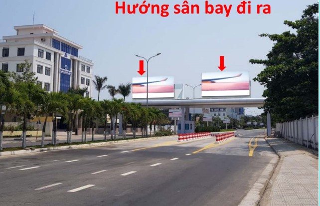 Quảng cáo pano Miền Trung - HỘP ĐÈN LED SÂN BAY ĐÀ NẴNG