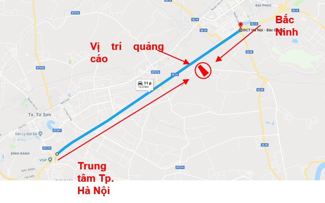 Quảng cáo pano Miền Trung - QL1A, HÀ NỘI – LẠNG SƠN 