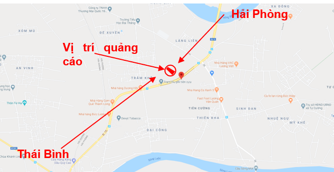 Quảng cáo pano Miền Trung TRÊN QL10 ĐỊA PHẬN HẢI PHÒNG