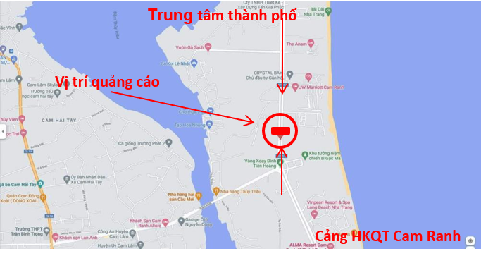 Quảng cáo pano Miền Trung - Nguyễn Tất Thành - Khánh Hòa