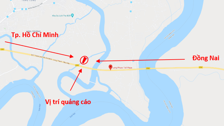 Quảng cáo pano Miền Trung - CAO TỐC TP. HCM – LONG THÀNH 